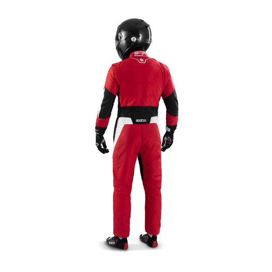 Kombinezon Sparco SUPERLEGGERA czerwono-czarny (homologacja FIA)