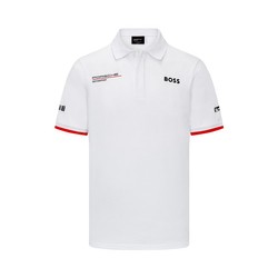 Polo męskie Team białe Porsche Motorsport 2024