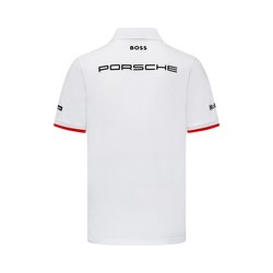Polo męskie Team białe Porsche Motorsport 2024