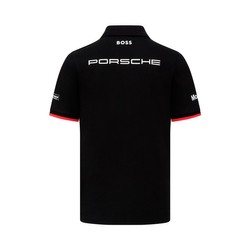 Polo męskie Team czarne Porsche Motorsport 2024