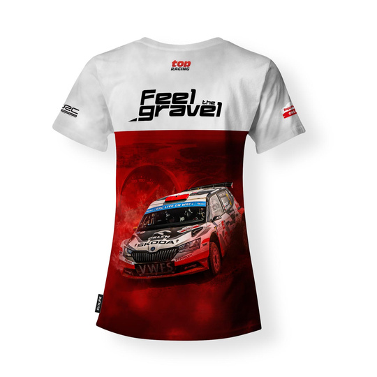 T-shirt damski Rally Poland ERC 2023