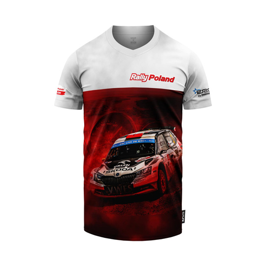T-shirt dziecięcy Rally Poland ERC 2023