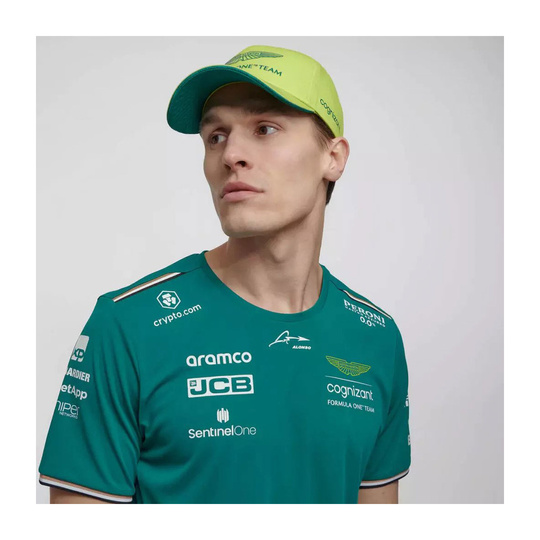 T-shirt męski Alonso Team Aston Martin F1 2023