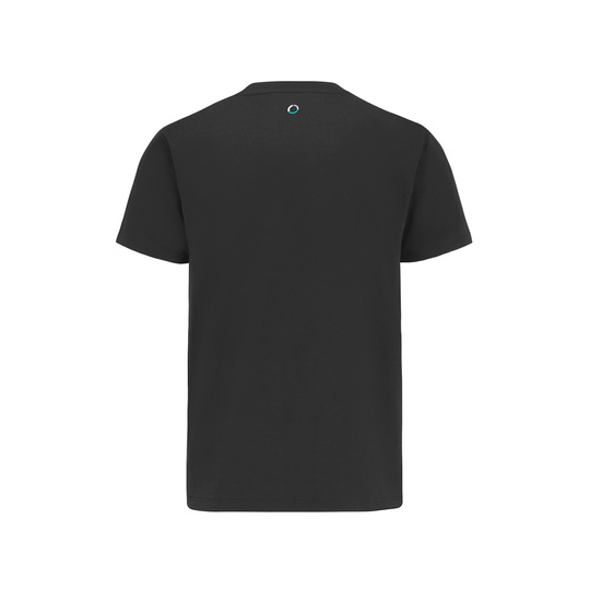T-shirt męski Classic czarny Mercedes AMG F1 2023