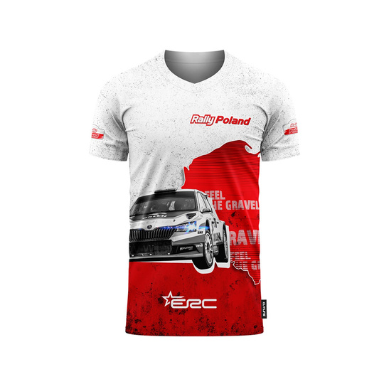 T-shirt męski Rally Poland ERC