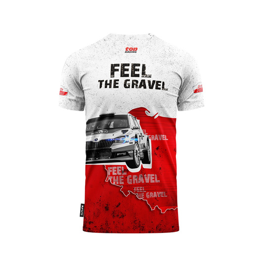 T-shirt męski Rally Poland ERC