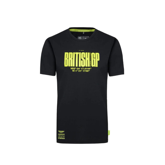 T-shirt męski Silverstone Aston Martin F1 2023