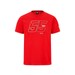 Koszulka T-shirt męska Sainz red Ferrari F1 